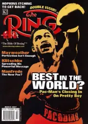 Manny Pacquiao Ring Boxing Magazine Cover Photo 1