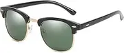 [COCKE] Polarised Sports Sunglasses for Men with Ultra-Light Metallic Metal Frame Sunglasses for Men Women UV400 with Spring Hinges Outdoors Sports Golf Cycling Fishing