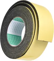 Foam Seal Tape - 1 Pack Self Adhesive Soundproof Weather Stripping Door Seal Str