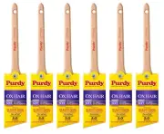 Genuine Purdy 6 Pack Ox-O-Angular 2" Paint Brushes 144296020-6PK