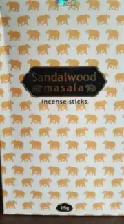 Sandalwood Masala incense Sticks x 120 | 12 x 15g sticks PREMIUM KAMINI
