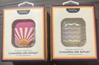 2 Pack Lot AirPod Case 1st & 2nd Generation Holographic & Be The Sunshine Design