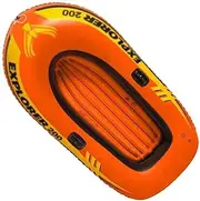 Abrasion Resistant Inflatable Boat Inflatable Kayak Three-Person Boat Water Sports Stable and Pressure Resistant Inflatable Raft