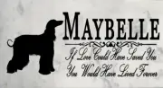 Customized If Love Could Save You Dog Memorial Outdoor Stone Select Your Breed