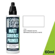 Matt White Primer 60ml - for Airbrush and Brush Acrylic Paint basecoat