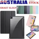 For Samsung Galaxy Tab S6 Lite 10.4" Tablet PU Leather Smart Case Cover Pen Slot