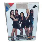 Express legwear control top pantyhose medium linen 20 denier