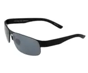 PORSCHE DESIGN Sonnenbrille Pilotenbrille sunglasses P8531-A schwarz grau NEU