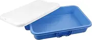 ERINGOGO Large Interior Sand Box Lid Portable Sand Tray for Boys and Girls Montessori Toys Outdoor Play Craft Supplies Storage Sturdy Material Organize Toys Multi-Purpose Easy to Move