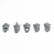 Warhammer 40K Orks Ork Flash Gitz Heads x 5 A [Bits]