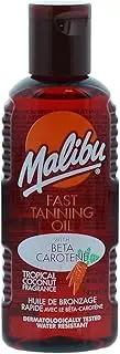 MALIBU 100ml FAST TANNING OIL WITH BETA CAROTENE