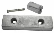 Volvo IPS Zinc / Aluminum Anode Kit Military Grade Zinc New Replaces 20715