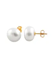 Splendid Pearls 14K 7-8mm Pearl Studs