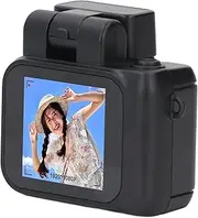 YUEHISY Micro CCD Digital Camera, 2MP 1080P Mini Digital Camera 3760x2128 Resolution, 160° Wide Angle, Compact Portable Keychain Camera (32G Small Memory Card)