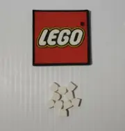 LEGO 1 x 1 Tile Half Circle WHITE (x10) 24246 NEW REPLACEMENT PARTS 6250591 Dots