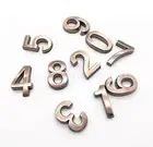2025 Bronze House Numbers For Mailbox Or Door Address Home Office Hotel Room 7CM