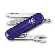 NEW Victorinox Swiss Army Knife Classic SD Transparent Persian Indigo