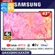 SAMSUNG三星 43吋4K HDR QLED量子智慧連網顯示器(QA43Q60CAXXZW)