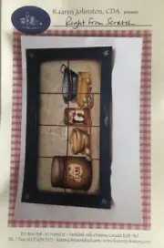 Vintage Tole Pattern Packet: Right from Scratch by Kaaren Johnston