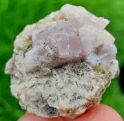 130 Carats Apatite Specimen Natural Pink Apatite On Matrix From Pakistan
