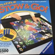 NEW Ravensburger Puzzle Stow and Go Roll Up Mat 46 x 26 & Up To 1500 Pieces
