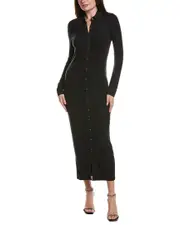 ATM Anthony Thomas Melillo Ribbed Shirtdress