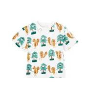 [Stella McCartney Kids] Stella McCartney Kids Printed cotton jersey T-shirt Y 2 multicoloured
