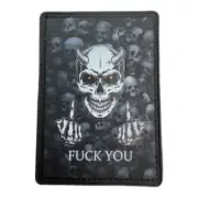 F YOU DEATH Ukrainian Morale Patch ARMY MILITARY Tactical PVC