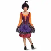 Hocus Pocus Mary Sanderson Goofy Salem Sister Witch Costume Disguise 15189