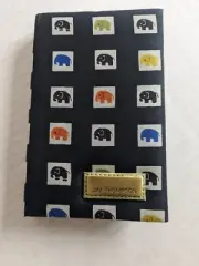 Jim Thompson Thai Silk Notebook NEW Note Book 7”x 5”. Gift. Purchased Thailand