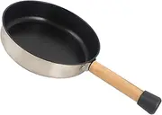 Toyvian Outdoor Camping Frying Pan Multi Functional Detachable Handle Non Stick Cookware for Induction and Gas Egg Frying Pan for