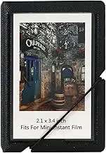 Mini Instant Film Photo Album Holds 28 Photos Fits For Fujufilm instax Mini 11 9 8 8+ 70 7S 90 25,Polaroid,Lomography (Ink Black)