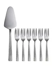[Maxwell & Williams] Diamonds Cake Server & Fork Set 7 Pieces Gift Boxed