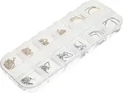 BAZEITFLOW Nail Art Chains Decorative Nail Chains for DIY Manicure Decoration Durable Accessories for Women for Natural and Artificial Nails