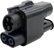EV Charger Adaptor CCS2 To CCS1 DC Fast Charging 250A For Eletric Vehicle PHEV Hybrid Cars Not Applicable To BMWs I3