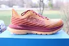Mens Hoka One One Mach 5 Sz 7.5 (1127893 AHRT) Red Yellow