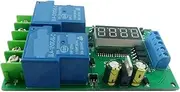12V 30A DC/AC Motor Controller Relay Board Forward Reverse Control Automatic Delay Cycle Start Stop Switch Module