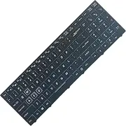AsrMyjcx Laptop Keyboard Replacement, Colorful Backlight for N850 Cvm15F23Usj430D Cvm15F23Usj4309