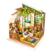 *NEW SEALED* ROBOTIME DIY MINIATURE HOUSE ROLIFE MILLERS GARDEN