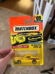 matchbox new model 1997 superfast '68 mustang cobra jet