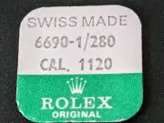 Rolex Caliber 1120 6690-1 Mainspring Strength Weak(To Prevent Rebanking) Genuine
