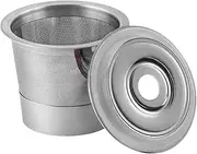 Fenteer Stainless Steel Coffee Pod Easy to Fill Coffee Capsule for Coffee Maker