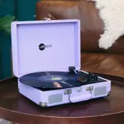 Arkrocket Curiosity Bluetooth Turntable Retro Suitcase Record Player 3-Speed
