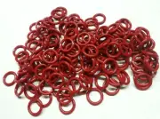 120Pcs Silicone Rubber O-Ring Dampeners Red For Cherryy MX Keyboard
