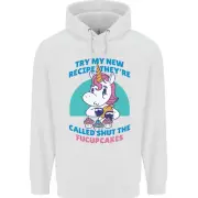 Shut the Fuckupcakes Funny Offensive Unicorn Childrens Kids Hoodie
