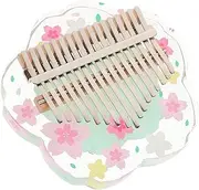 Kisangel 1 Set Portable Mini Kalimba Key Thumb Piano for Beginners Instrument for Music Genres Crisp Tone for Musical Journey and Decor