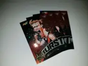 2019 AFL SELECT FOOTY STARS STARBURST SET OF 4 CARDS ESSENDON BOMBERS
