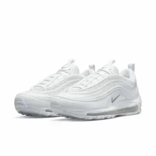 【NIKE 耐吉】AIR MAX 97 休閒鞋 慢跑鞋 運動鞋 白色(921826101)