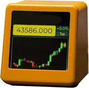 IsMwav for NerdMiner Bitcoin Cryptocurrency Display Stocks,Currency Exchange Rate,Price Tracker Ticker Weather Time Clock C