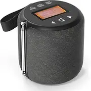 i-box DAB Radio Portable, Bluetooth Speaker, DAB Plus/DAB Radio, FM Radio, Shower Speaker, IPX4 Splashproof Water Resistant, Type-C USB, 5W Stereo Speaker with Bluetooth 5.0, Rechargeable